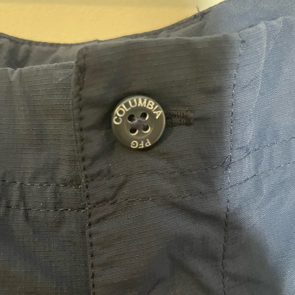 NWT Columbia PFG Women's Aruba Roll Up Pants Blue Size 24W Omni Shade UPF 30 - Picture 5 of 11